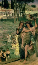 Sulla strada per il Tempio di Cerere: Una festa di primavera, 1879